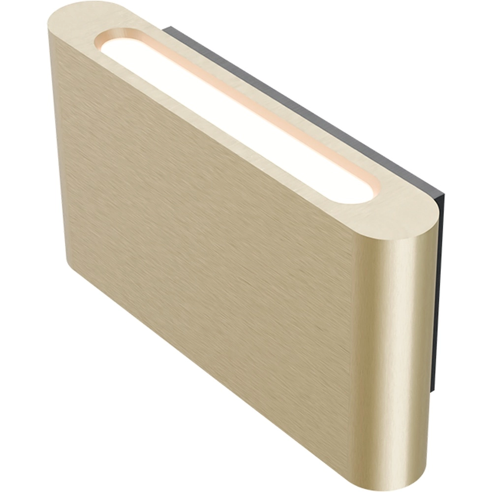 Modern wall spotlight Atina 20cm gold Masterlight 8718121384986