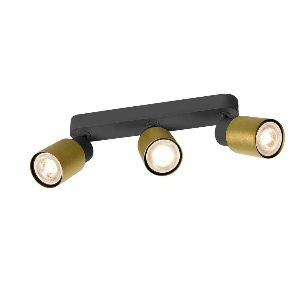 Mockery Puri 2.0 Tube black-gold 3-light
