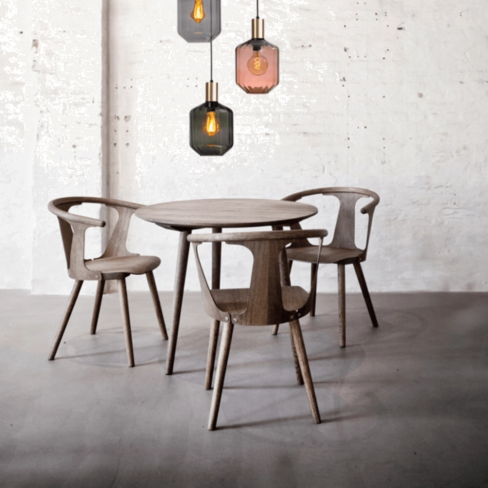 3-light loft hanging lamp - gold - Porto with Jagger glasses Masterlight 8718121270975
