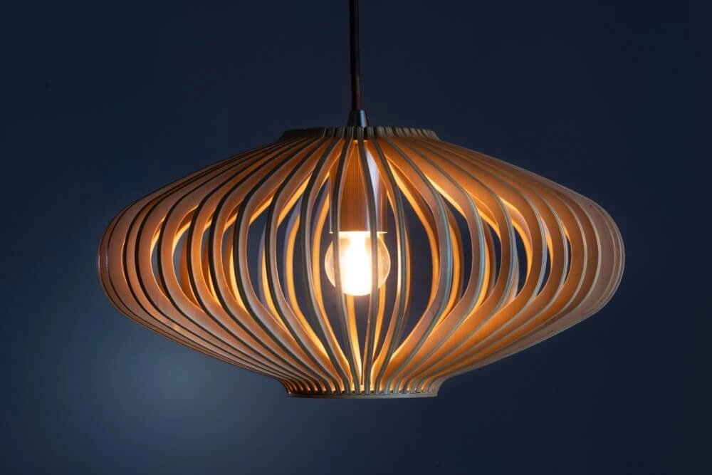 Wooden pendant lamp Tess design ETH 8720195307495