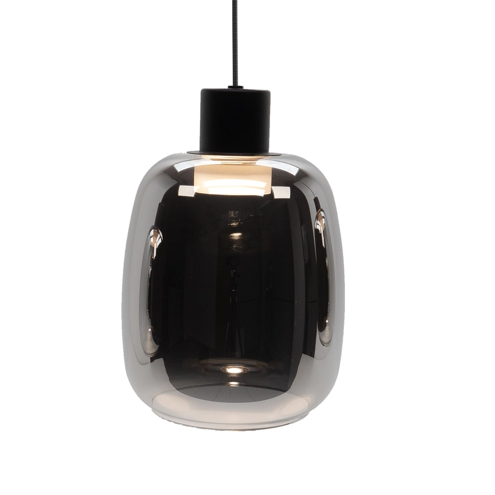 Led pendant light Molochio-Z smoke glass - Zigbee Eglo 9008606312825