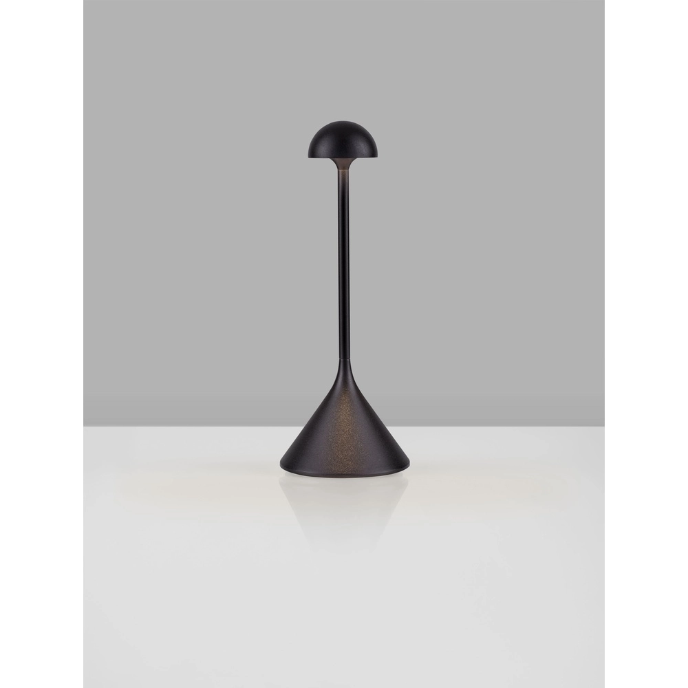 Table lamp Dalt black rechargeable with USB Lyora 5212017477026