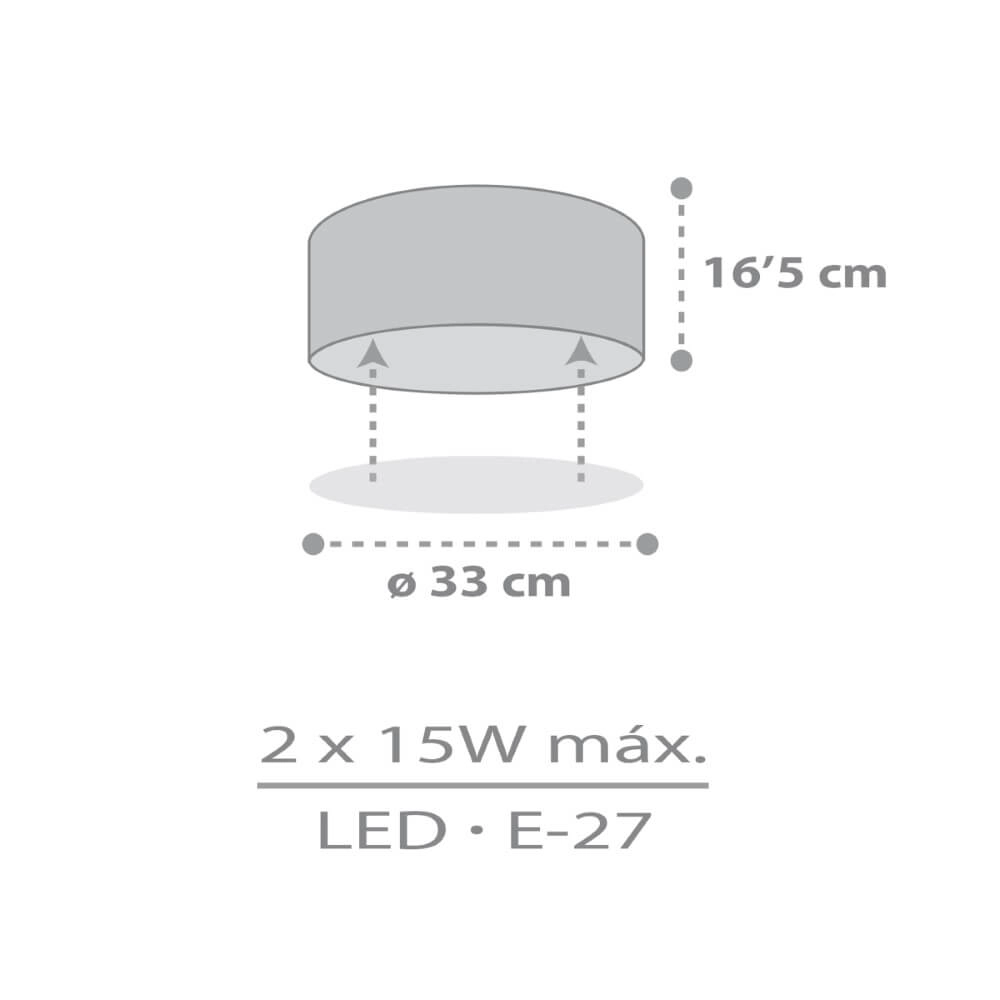 Star ceiling lamp Star light white Dalber 8420406003351