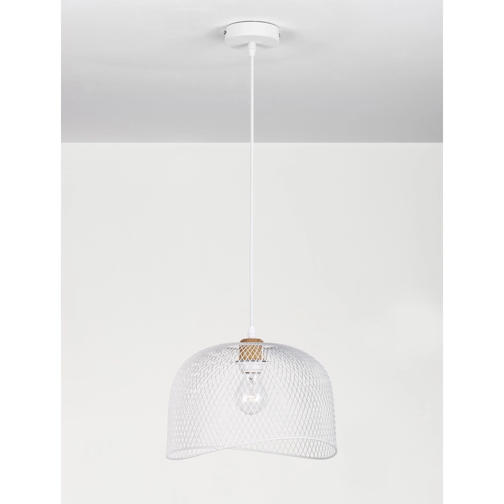 Cage lamp Lyron white