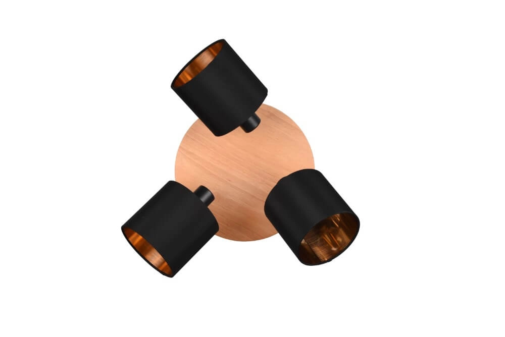 Rural ceiling spotlight Tommy 3-light Trio 4017807542585
