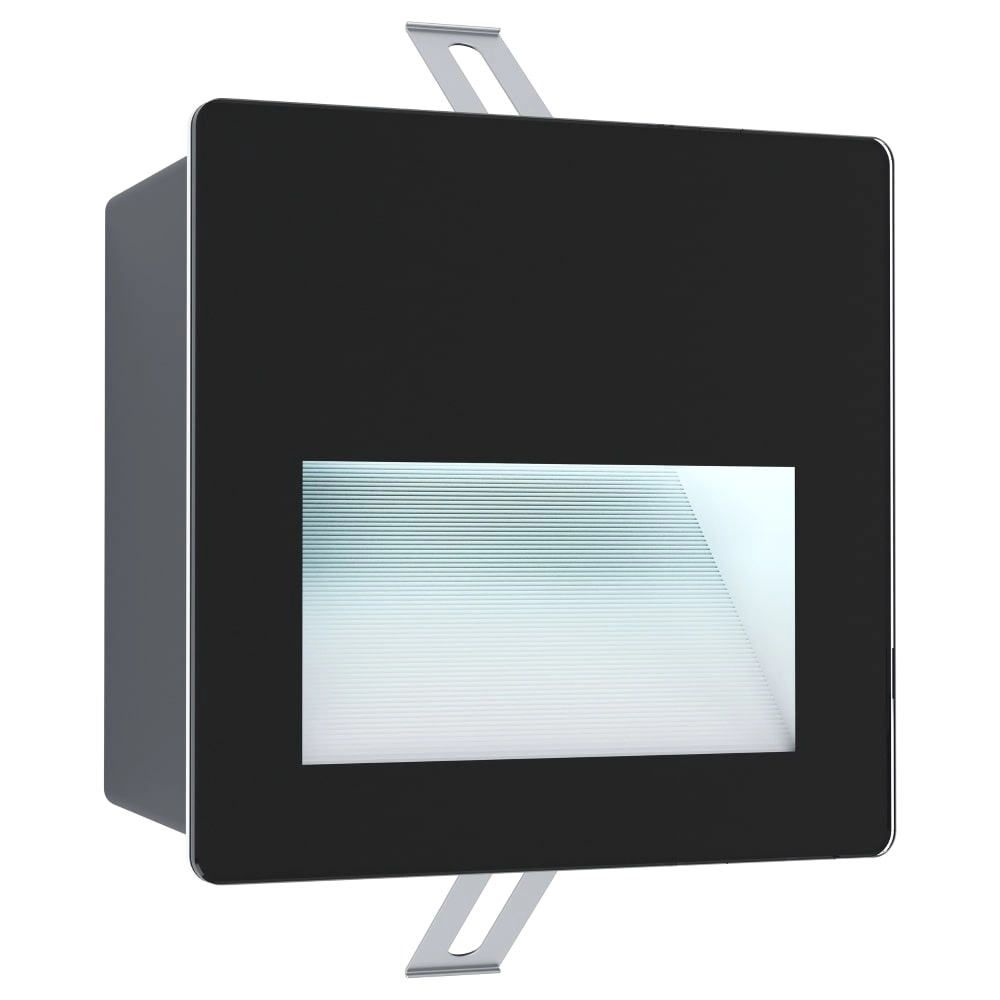 Led recessed light Aracena Square Downlight black