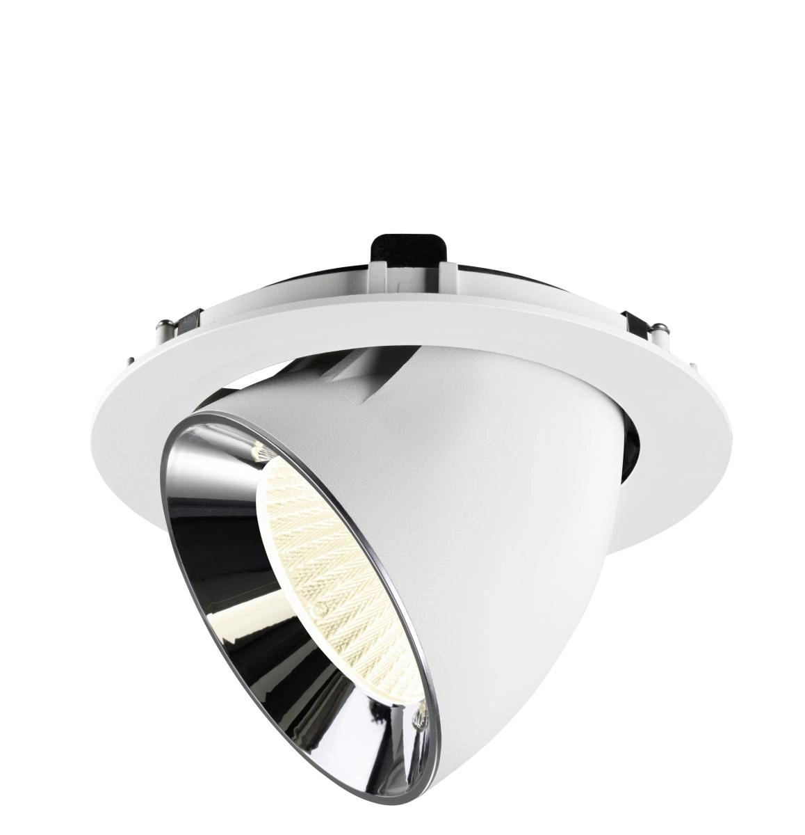 Recessed spotlight Numinos Gimble XL white/chrome 4000K - 40deg SLV 4024163308403