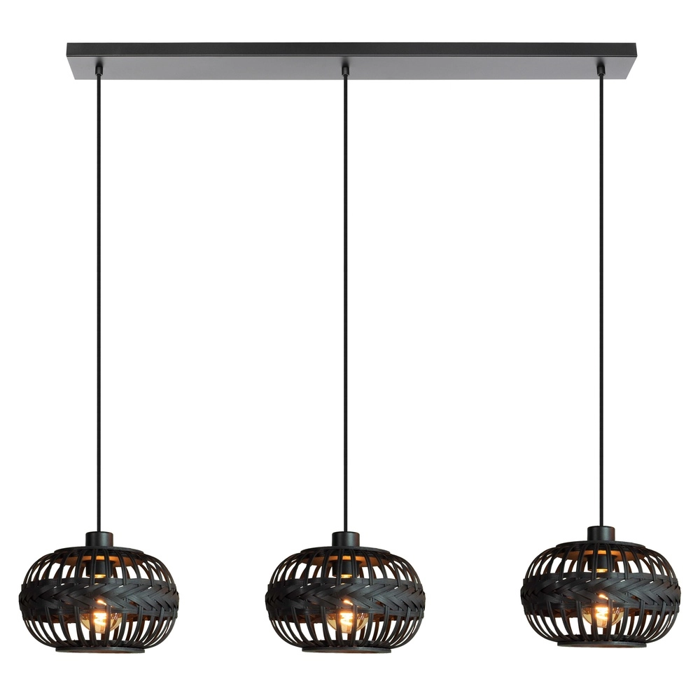 Dining room pendant lamp Towcester Ø 26cm - wood