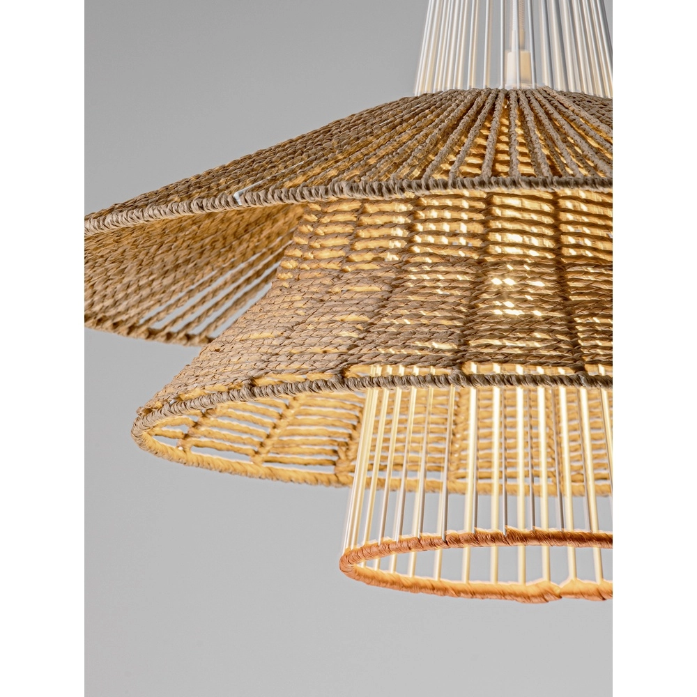 Rattan pendant lamp Kao Ø 50cm Lyora 5212017477279