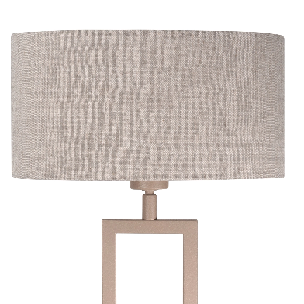 Table lamp Monza sand brown 53c, Highlight 8718379050619