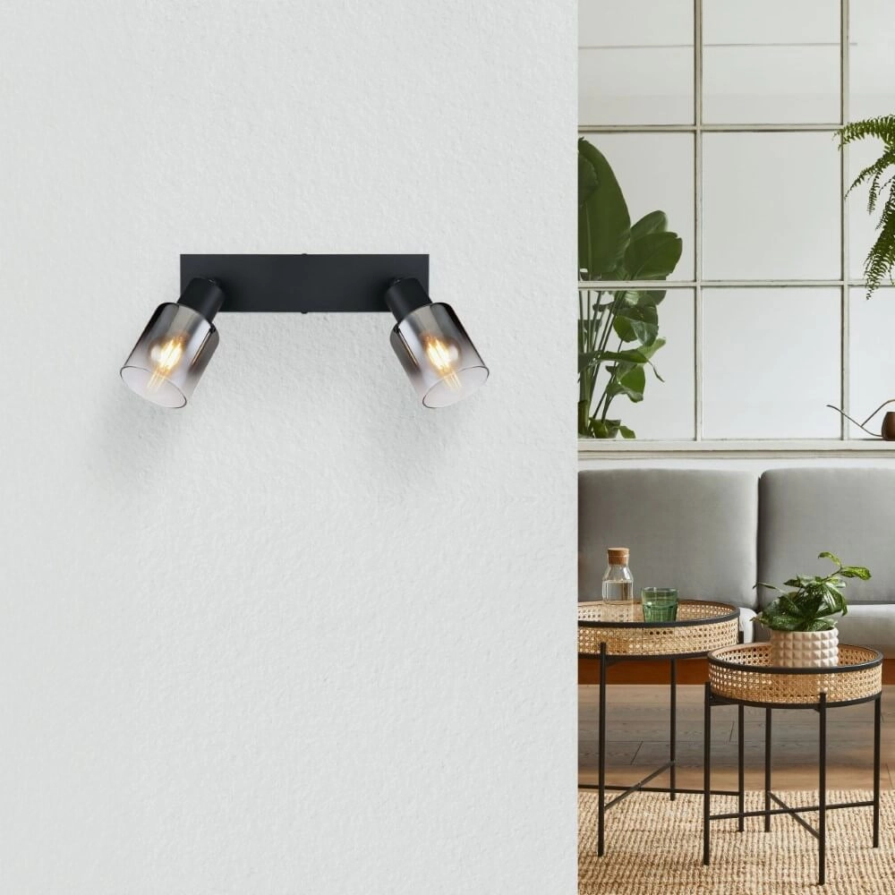 Ceiling lamp Hubertus 2-light Globo 9007371449019