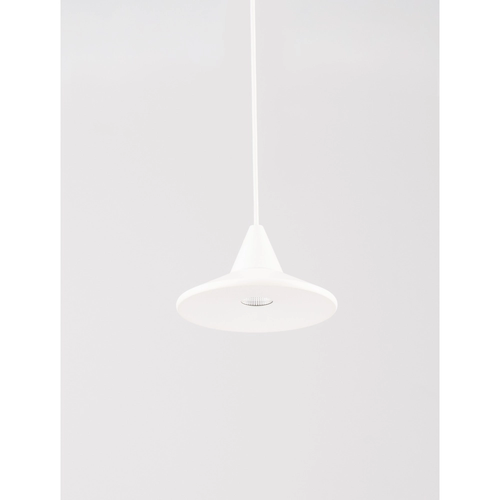 Pendant lamp Dro sleek design white Lyora 5212017445346
