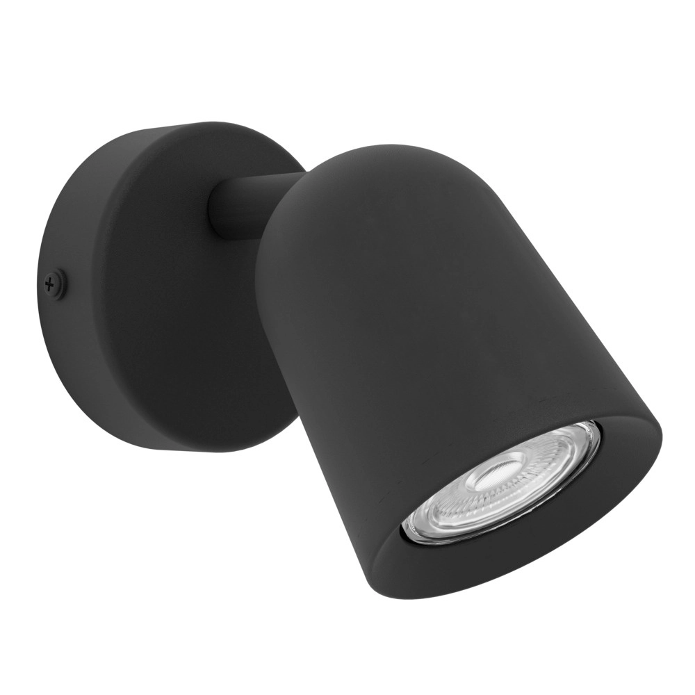 Surface-mounted spot Camaldoli black