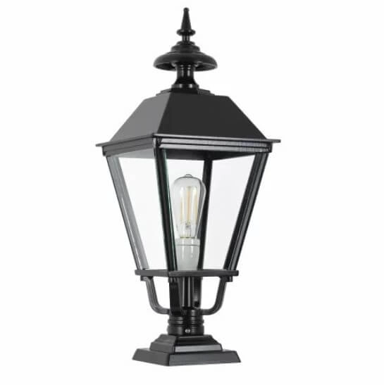 Pedestal Plinth square - black KS Verlichting 8714732575645