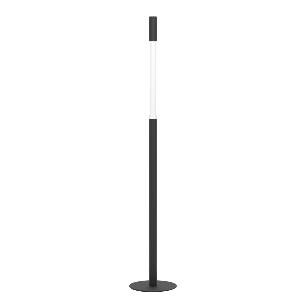 Sleek floor lamp Parabita black and white