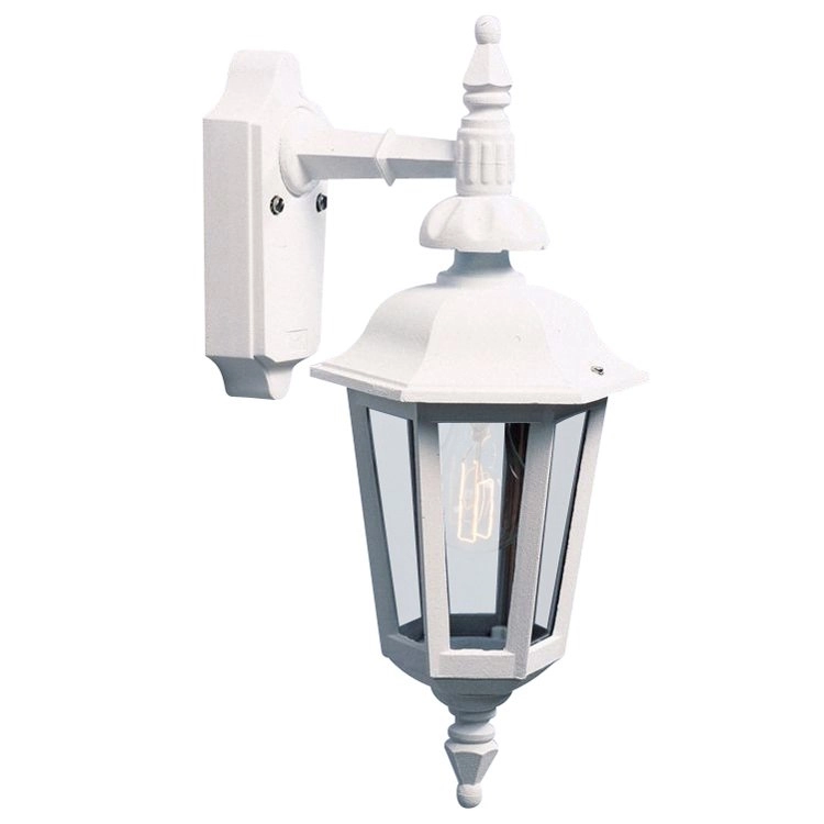 Classic wall lamp Pallas Down white