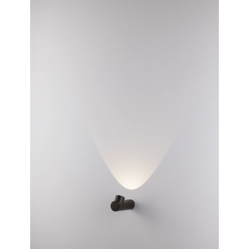 Black wall lamp Brice design