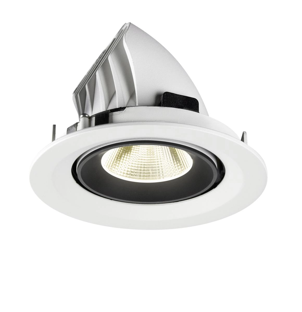 Recessed spotlight Numinos Gimble M white/black 4000K - 20deg SLV 4024163311687