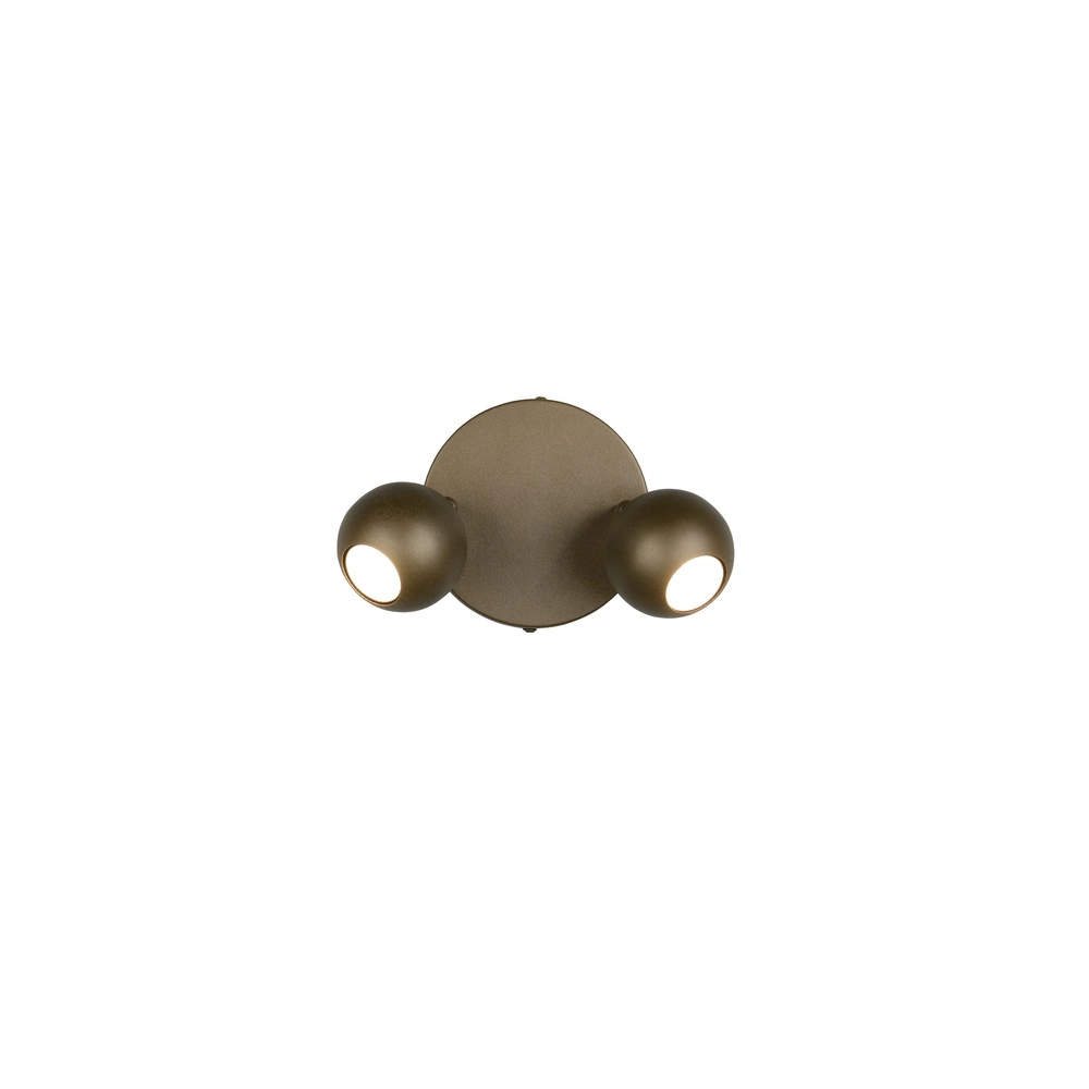 Surface-mounted spot Enaro 2-light platinum