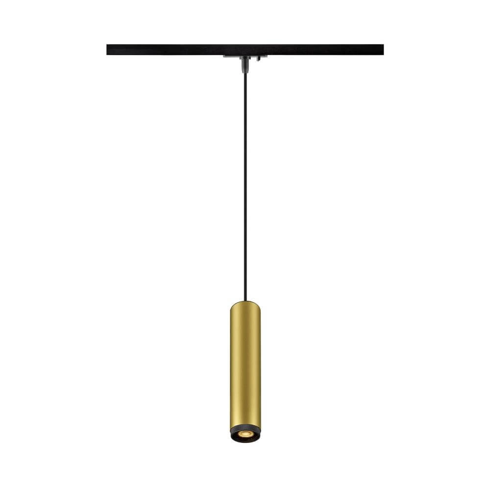 Pendant light for rail Grip! L Black-Gold 1-Phase SLV 4024163295772
