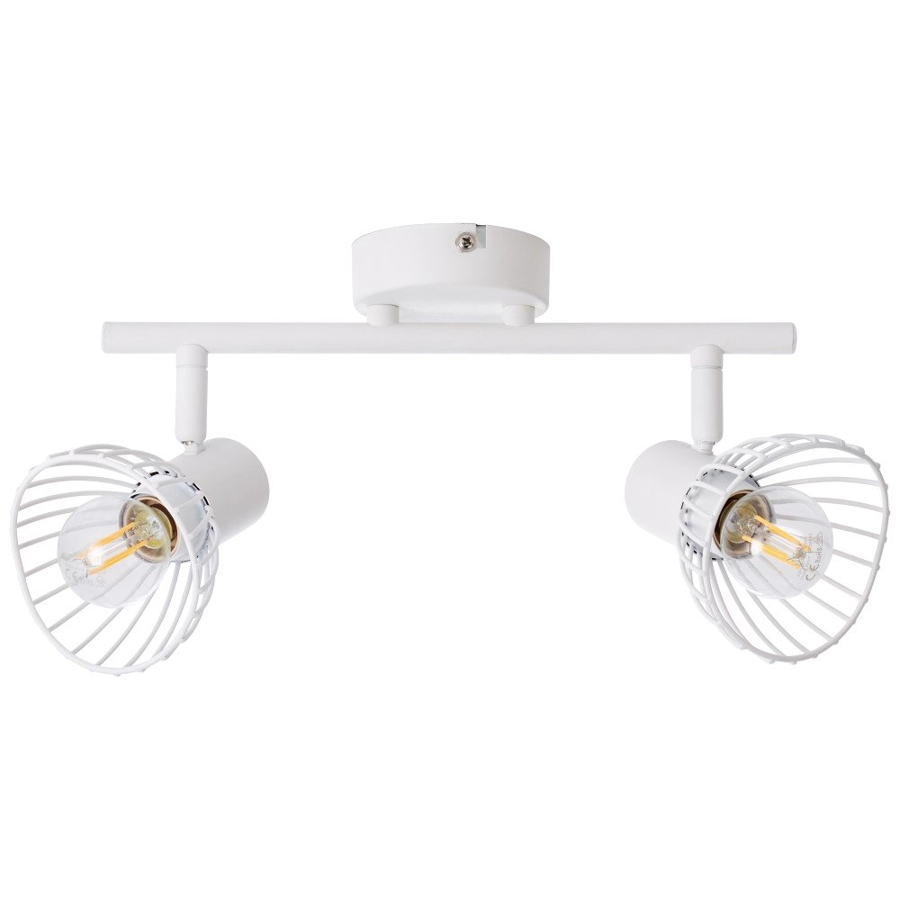White ceiling lamp Elhi Brilliant 4004353330773