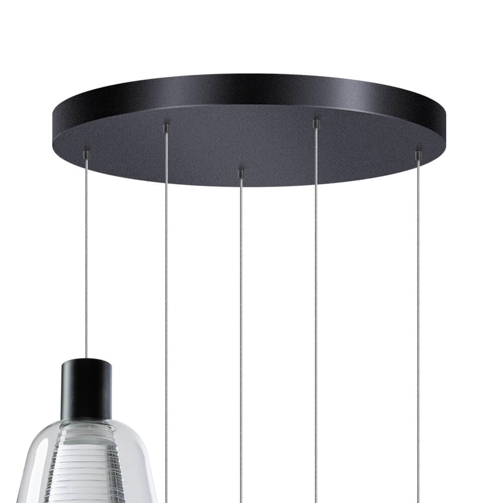 Vide pendant lamp Gary 5-light ETH 9900002611970