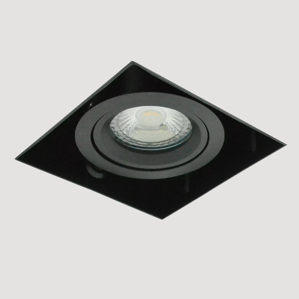 Trimless recessed spotlight Sablons black Searchlight 5053423185224