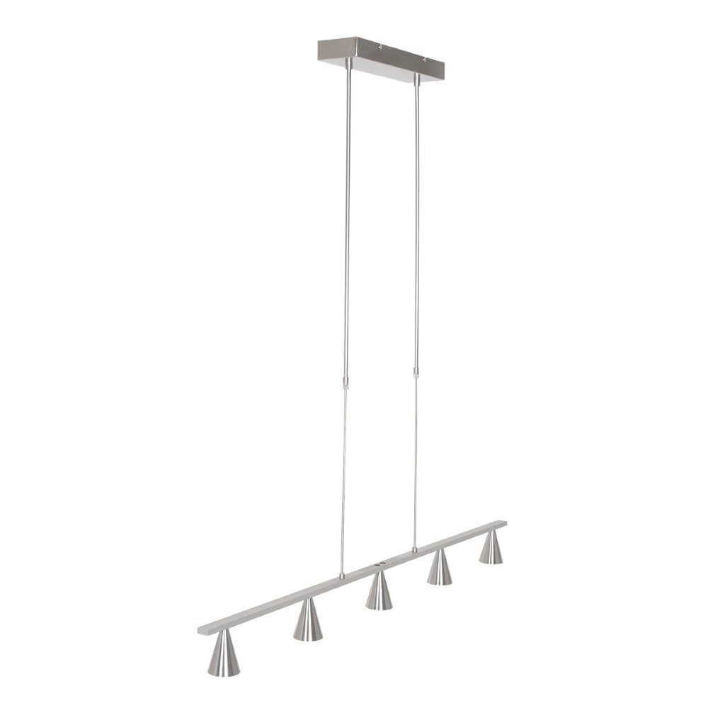 Design pendant lamp Vortex 120cm - Stainless steel Steinhauer 8712746135459