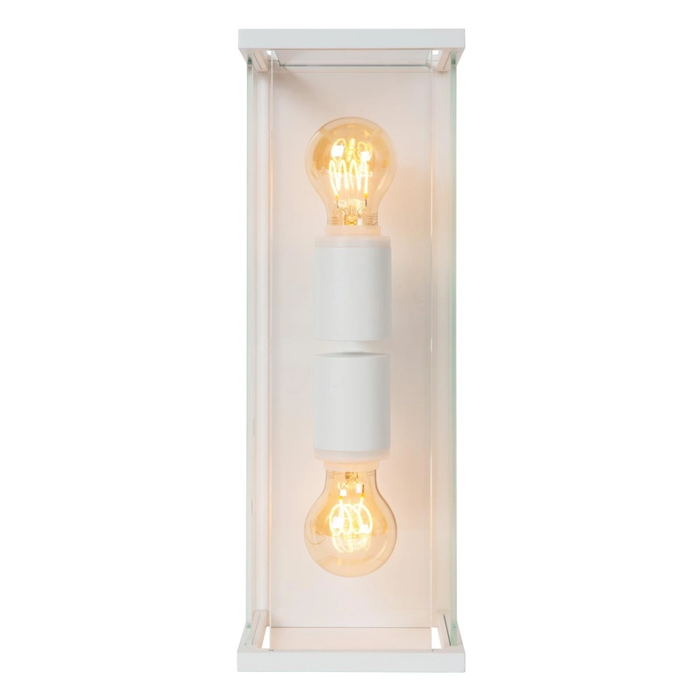 Sleek wall lamp Claire double white Lucide 5411212272355