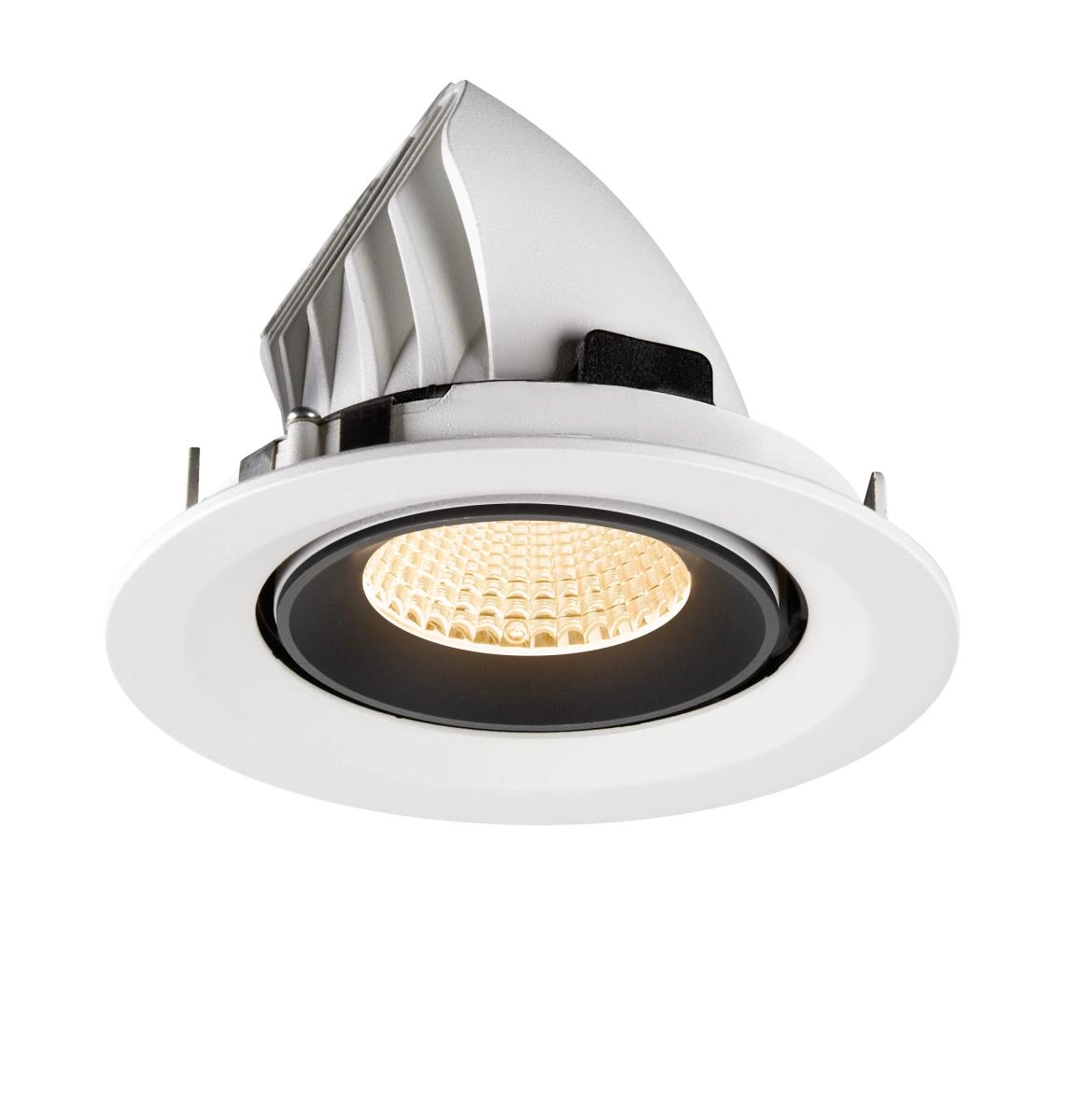 Recessed spotlight Numinos Gimble M white/black 2700K - 40deg SLV 4024163312011