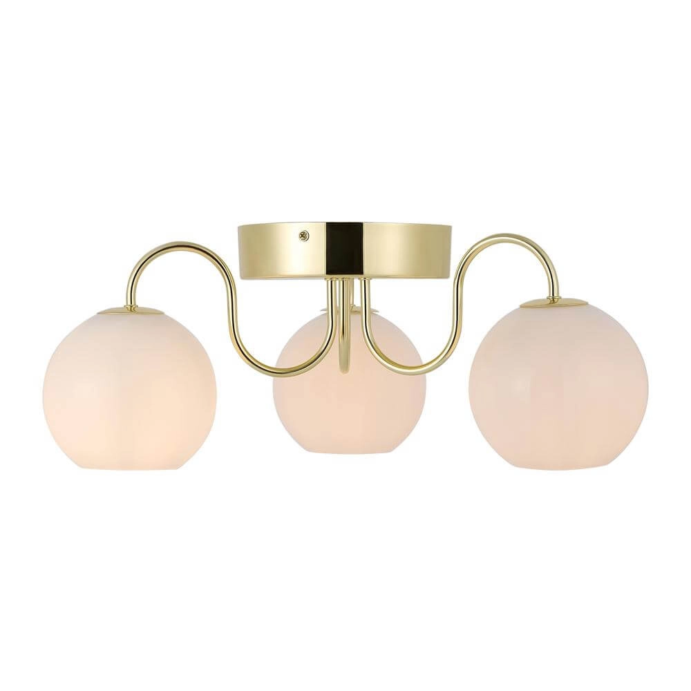 Ceiling lamp Franca brass Nordlux 5704924015908