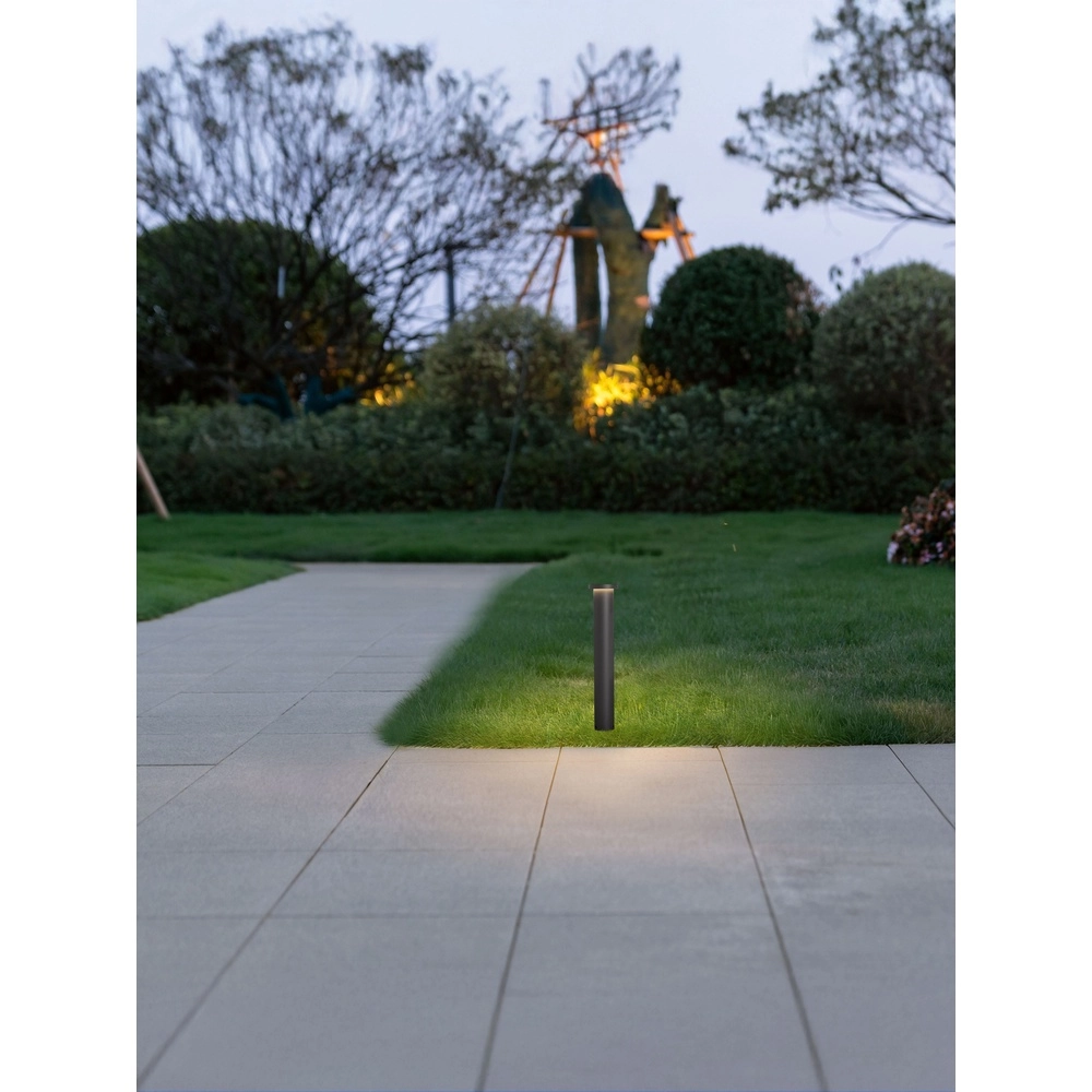 Modern path lighting Bast dark grey 45cm - 3000K