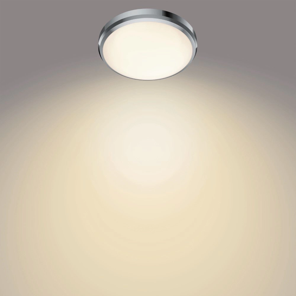 Chrome Ceiling Lamp Doris Ø 31cm Philips 8718699777234
