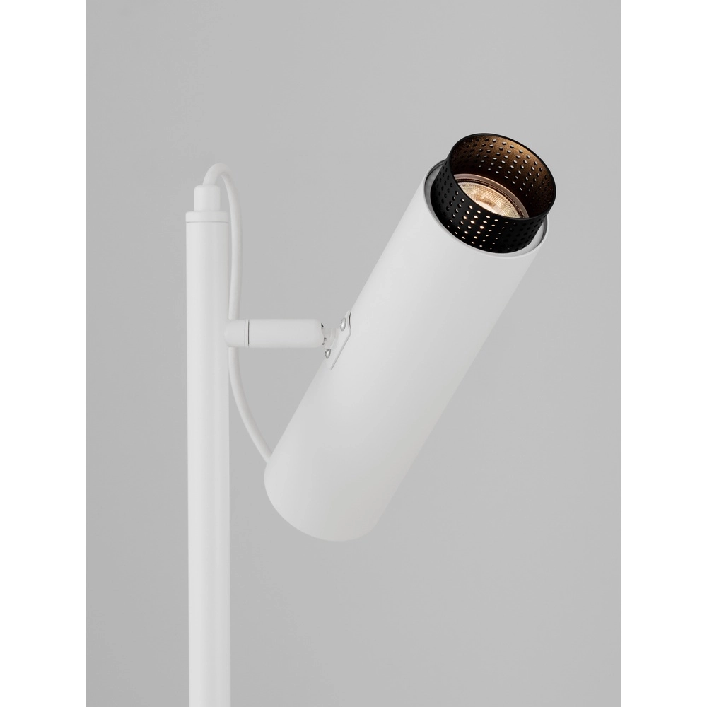 Reading lamp Nessi white with black Lyora 5212017475213