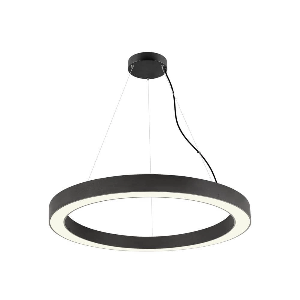 Black pendant lamp Medo Ring 90 Ø 90cm SLV 4024163298049