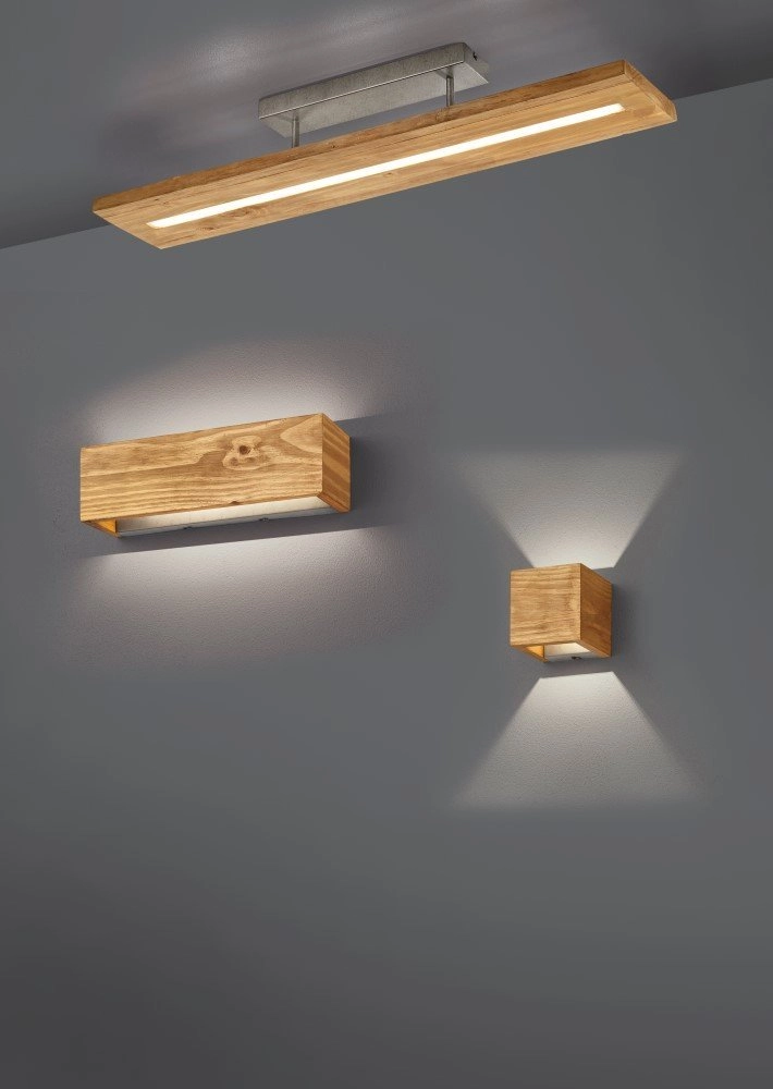 Wooden wall spot Brad Trio 4017807441895