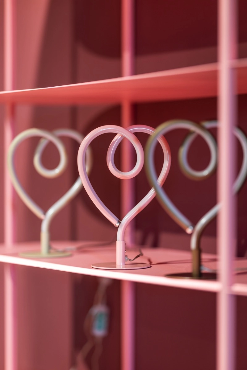 Heart table lamp Lovie sand ETH 8720195312109