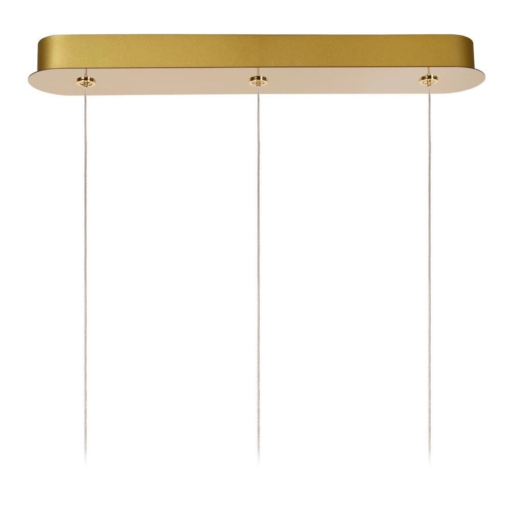 Golden pendant lamp Cintra 3-light Lucide 5411212134387