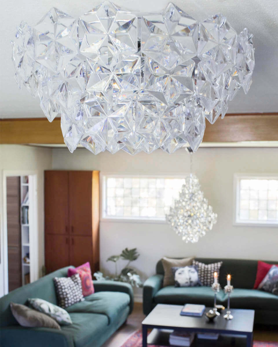 Ceiling light Monarque chrome By Rydéns 7391741009500