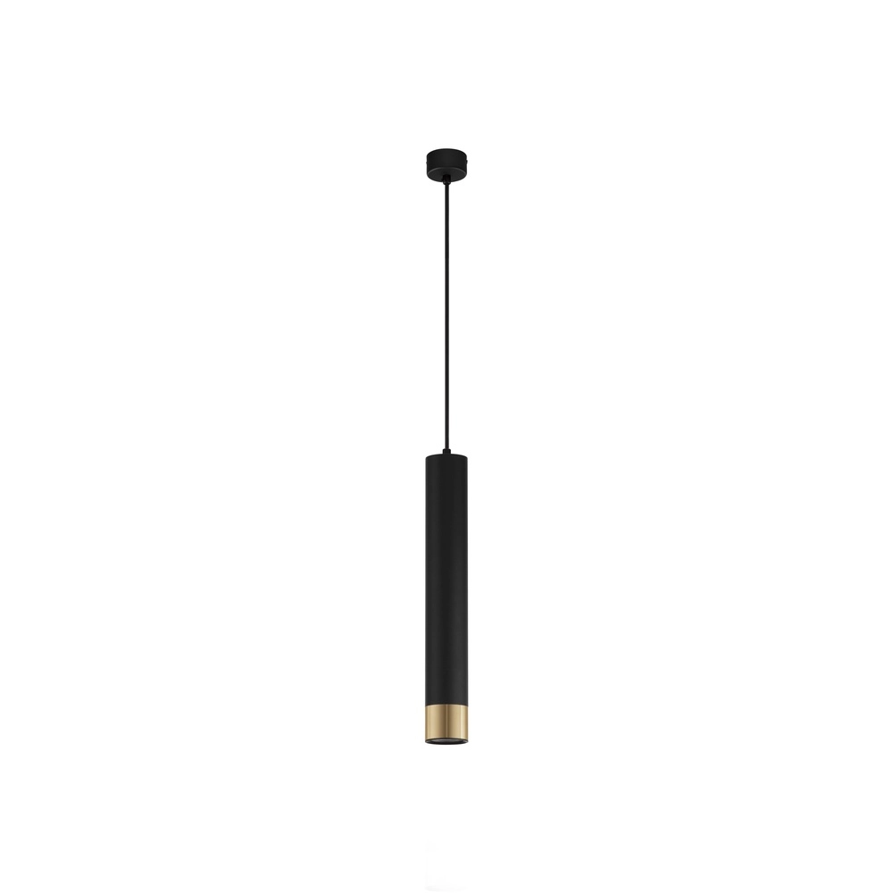 Design pendant lamp Picto 40cm black with gold Lyora 5212017430380