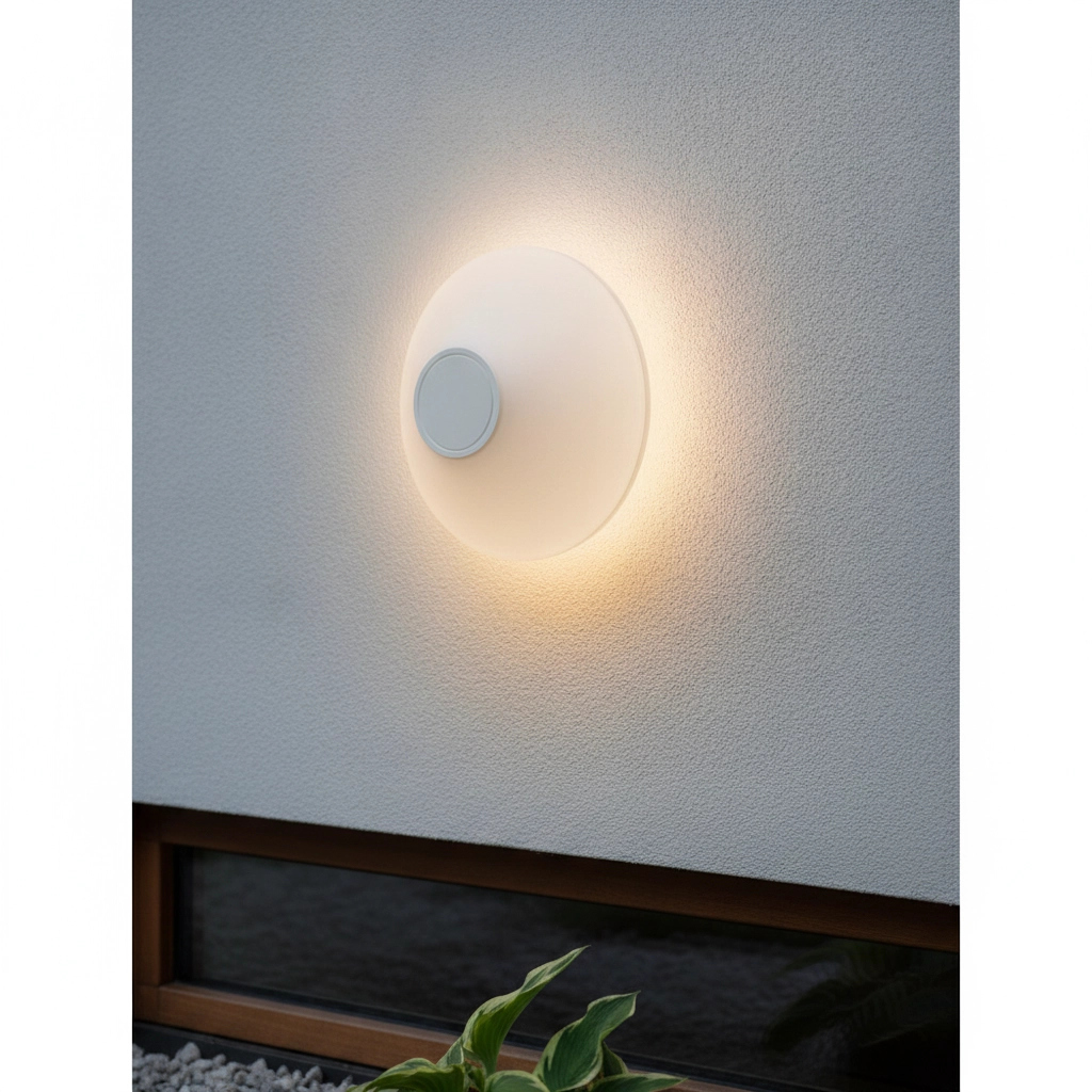 Design wall lamp Alux white
