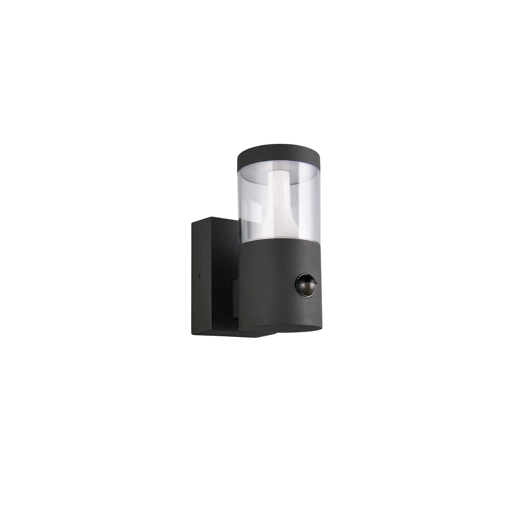 Wall lamp Tagus anthracite with sensor Trio 4017807686821