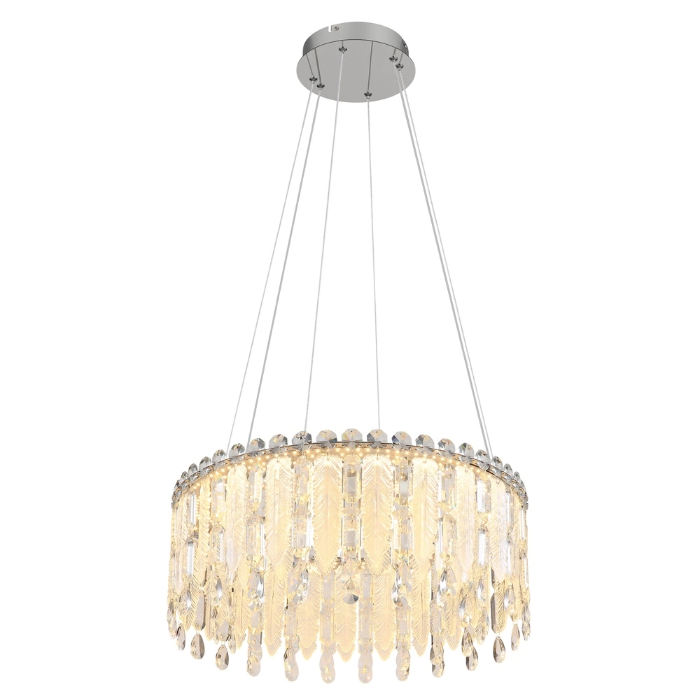 Pendant lamp Klunka chrome Ø 59.5cm Globo 9007371456093