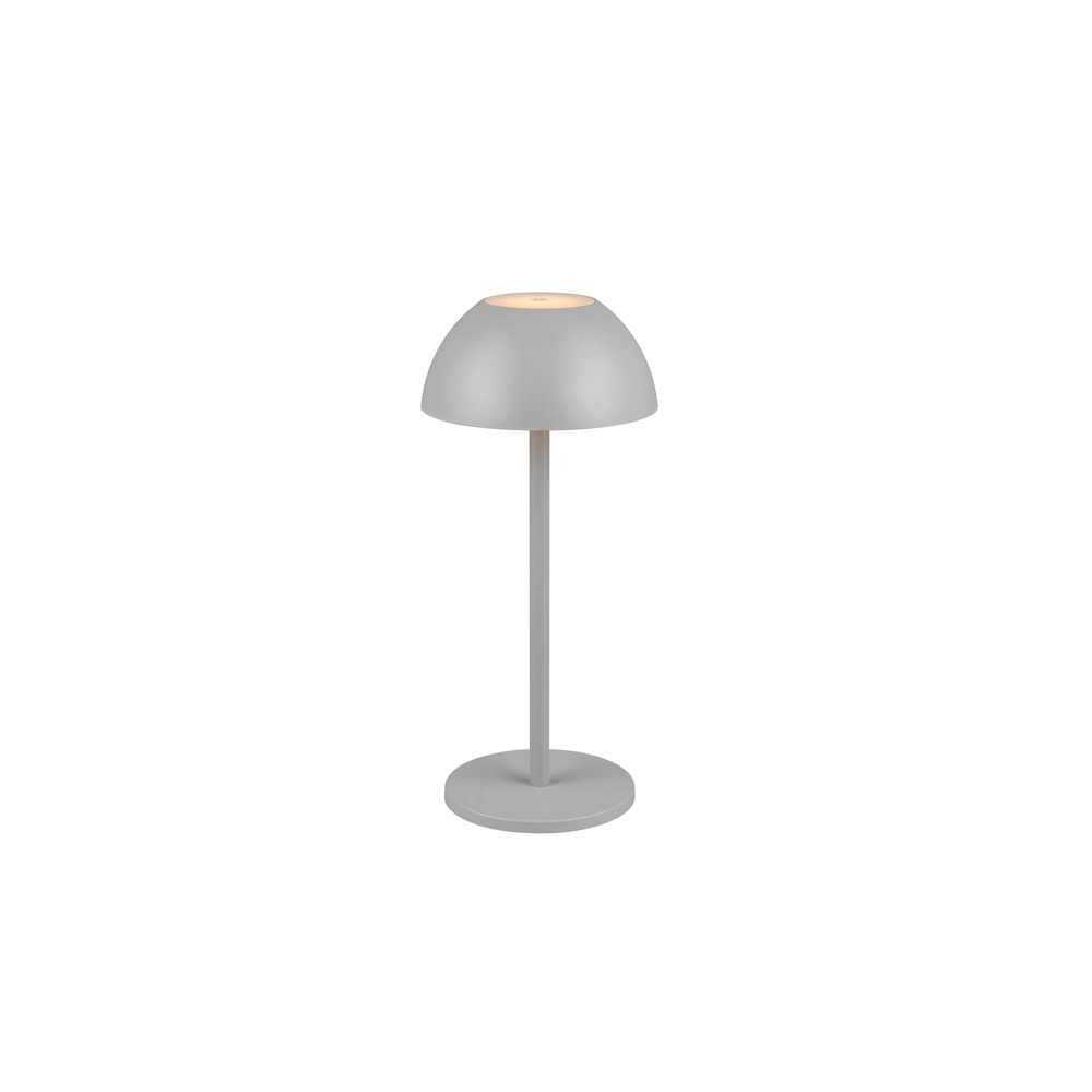 Table lamp Ricardo grey Ø 13.5cm