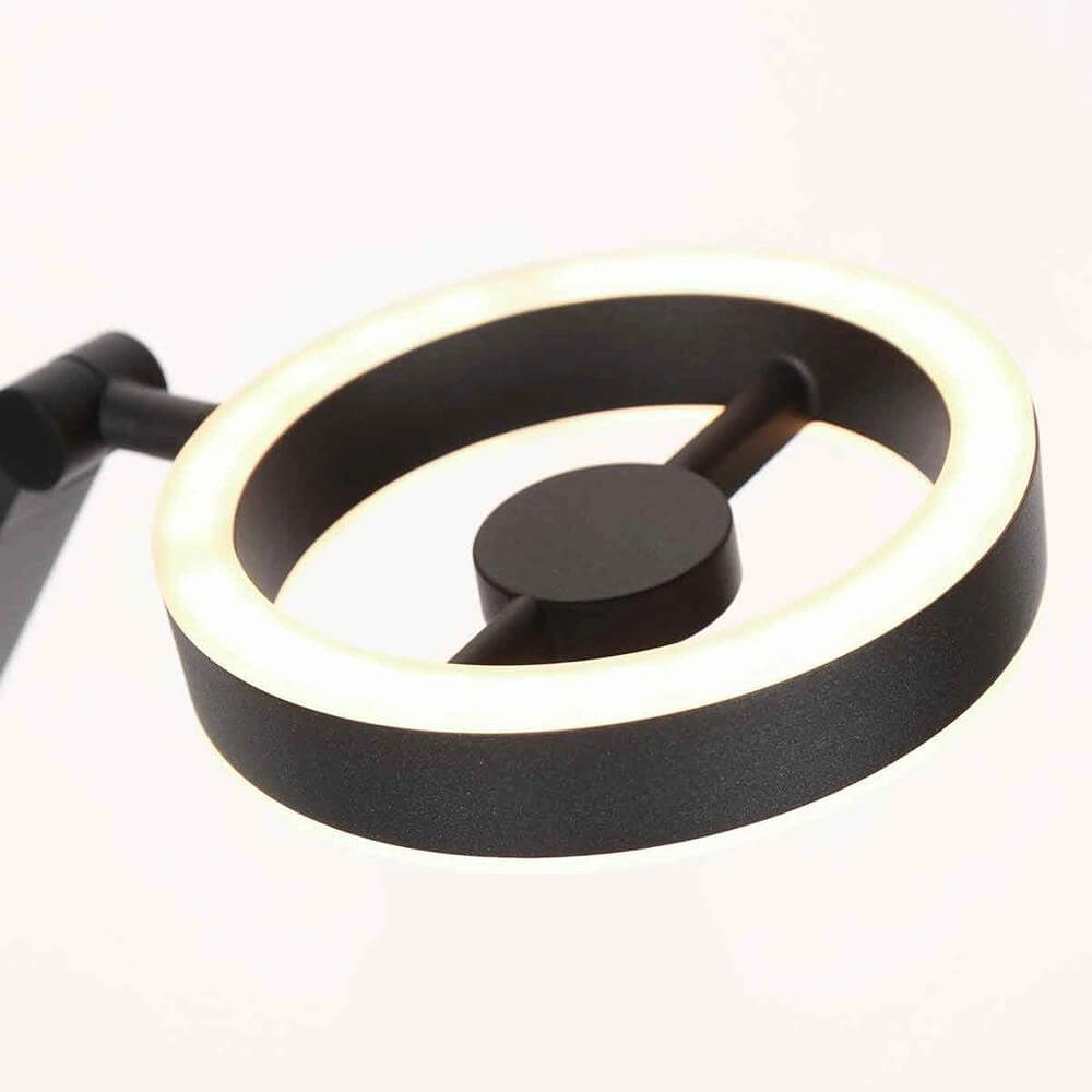 Table lamp Ringlux black Steinhauer 8712746176667