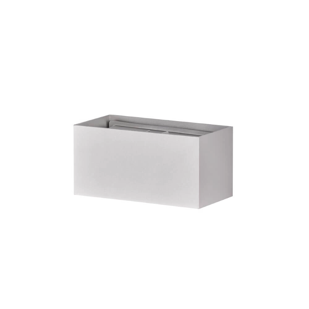 LED wall lamp Wallo silver gray