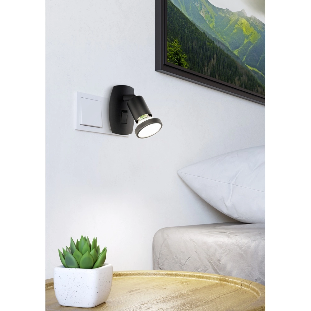 Plug fixture Parrini with switch Eglo 9008606377015