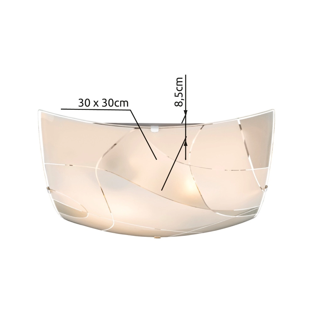 Ceiling lamp Paranja white Globo 9007371332281