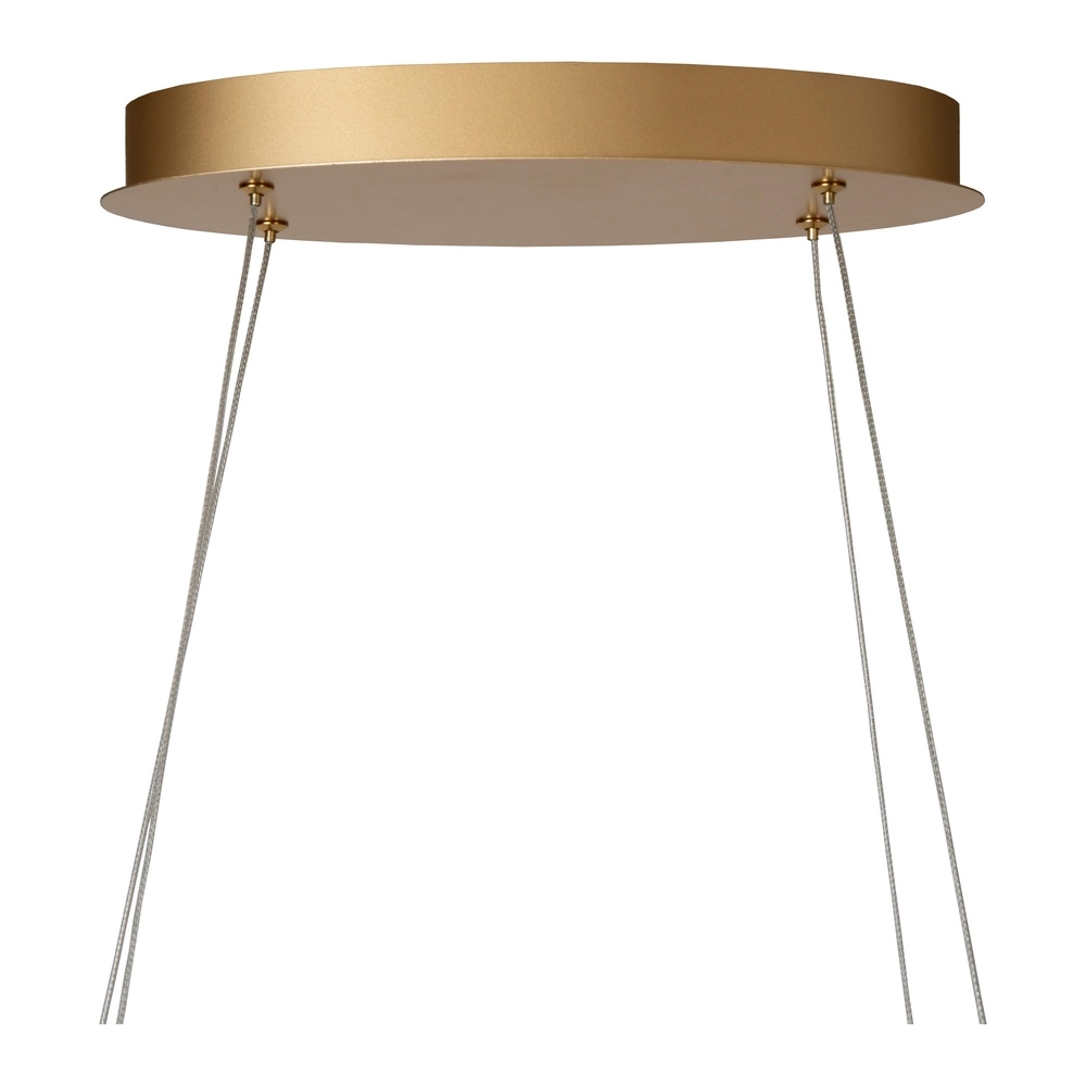 Design pendant lamp Sardana curl gold Premium by Lucide 5411212560254