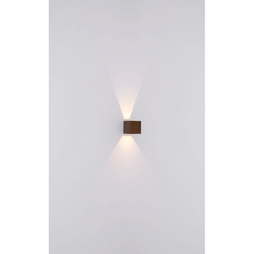 Surface-mounted spot Veronika Up & Down Wood Globo 9007371442454